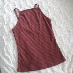 High Neck Tank Top